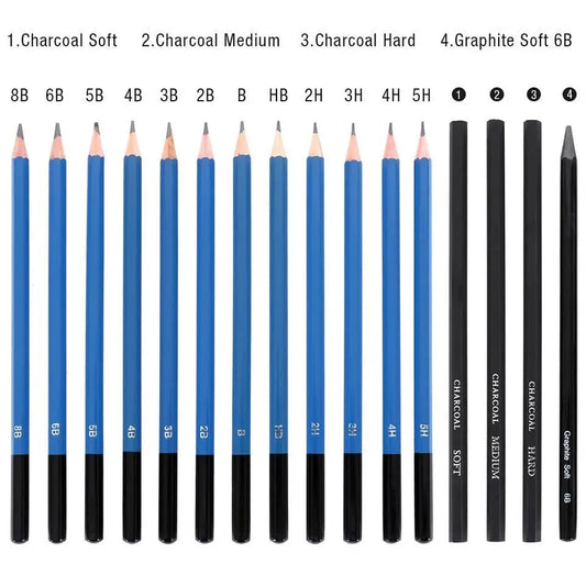 Kit Croquis Professionnel 32 Pièces