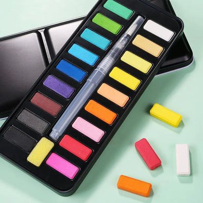 Pigments Aquarelle Professionnels - 24 ou 36 Couleurs