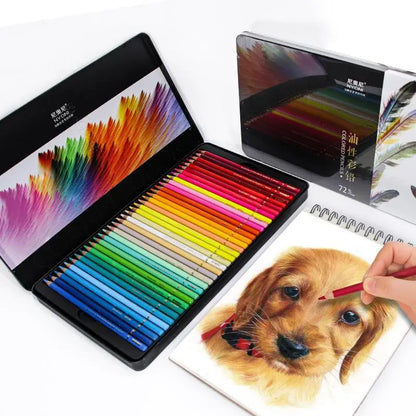 Crayons Couleur Huile NYNOI - 24 à 120 Pièces