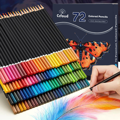 Crayons de Couleur Noyau Souple - 72 ou 120