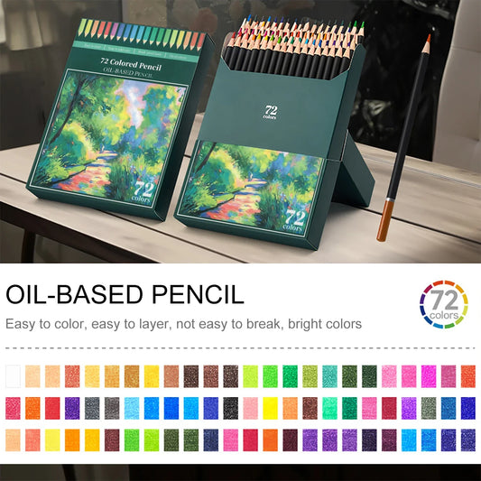 Crayons de Couleur Mine Souple - 24 à 72