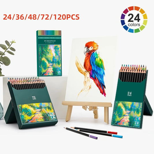 Crayons de Couleur Mine Souple - 24 à 72
