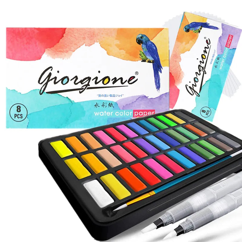 Pigments Aquarelle Professionnels - 24 ou 36 Couleurs