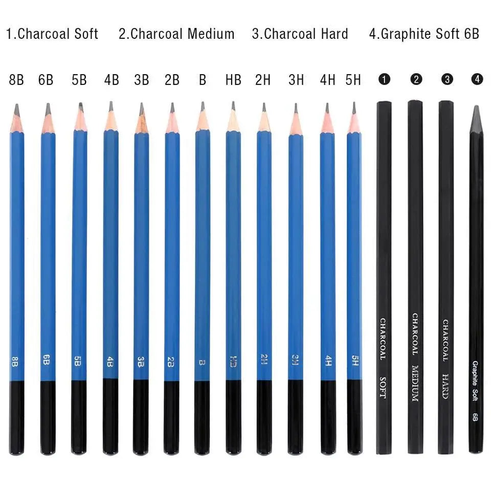 Kit Croquis Professionnel 32 Pièces