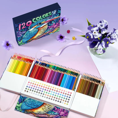 Crayons de Couleur Noyau Souple - 72 ou 120
